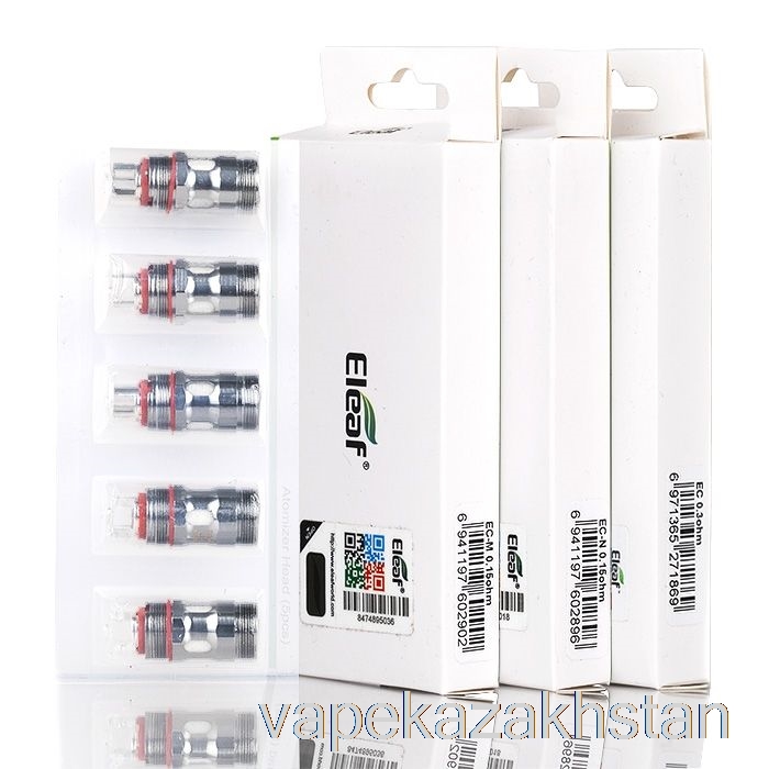 Vape Kazakhstan Eleaf EC Replacement Coils 1.0ohm ECR Head - RBA Coil